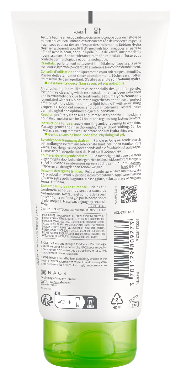 Bioderma Sebium Hydra Cleanser Oczyszczająca emulsja
