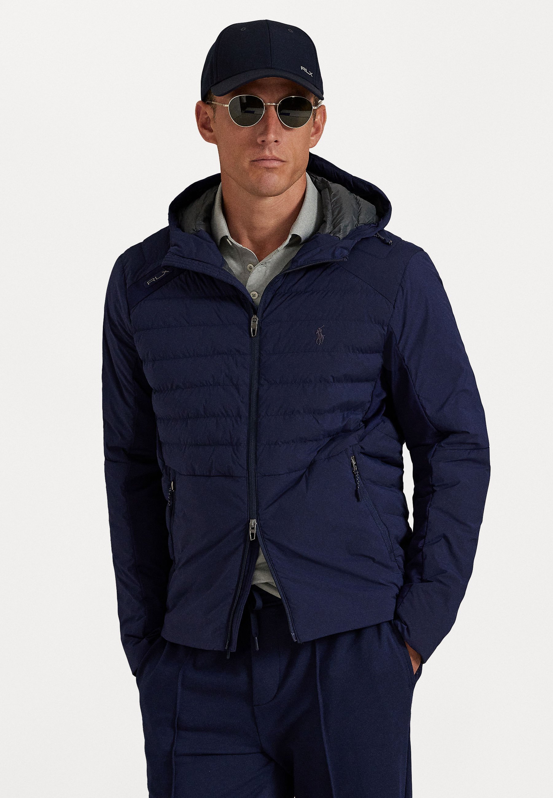 Giacca con cappuccio trapuntata Polo Ralph Lauren - Giacca da esterno - blu navy raffinato