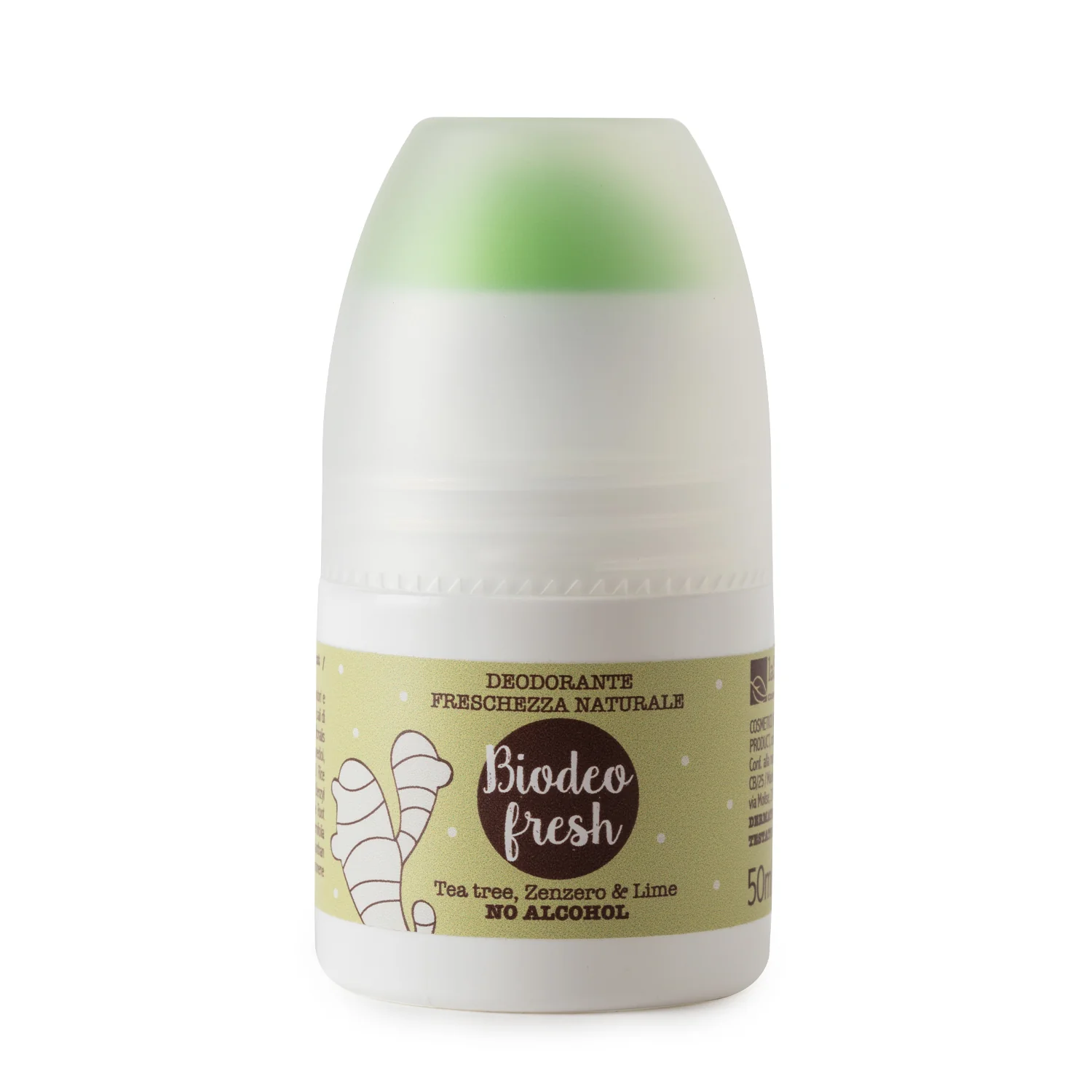 Radici Biodeo fresh tea tree zenzero e lime - Deodorante Roll-on
