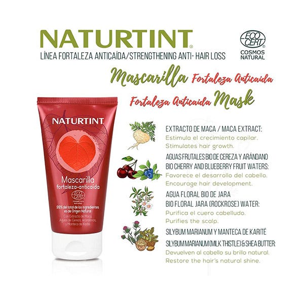 Erősítő Hajhullás Elleni Maszk | 150ML