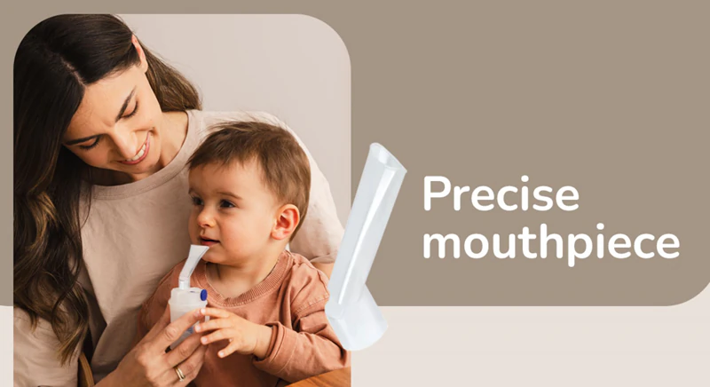 Momini Kompressor-Vernebler NebuBunny Medizinprodukt Kompressor-Inhalator