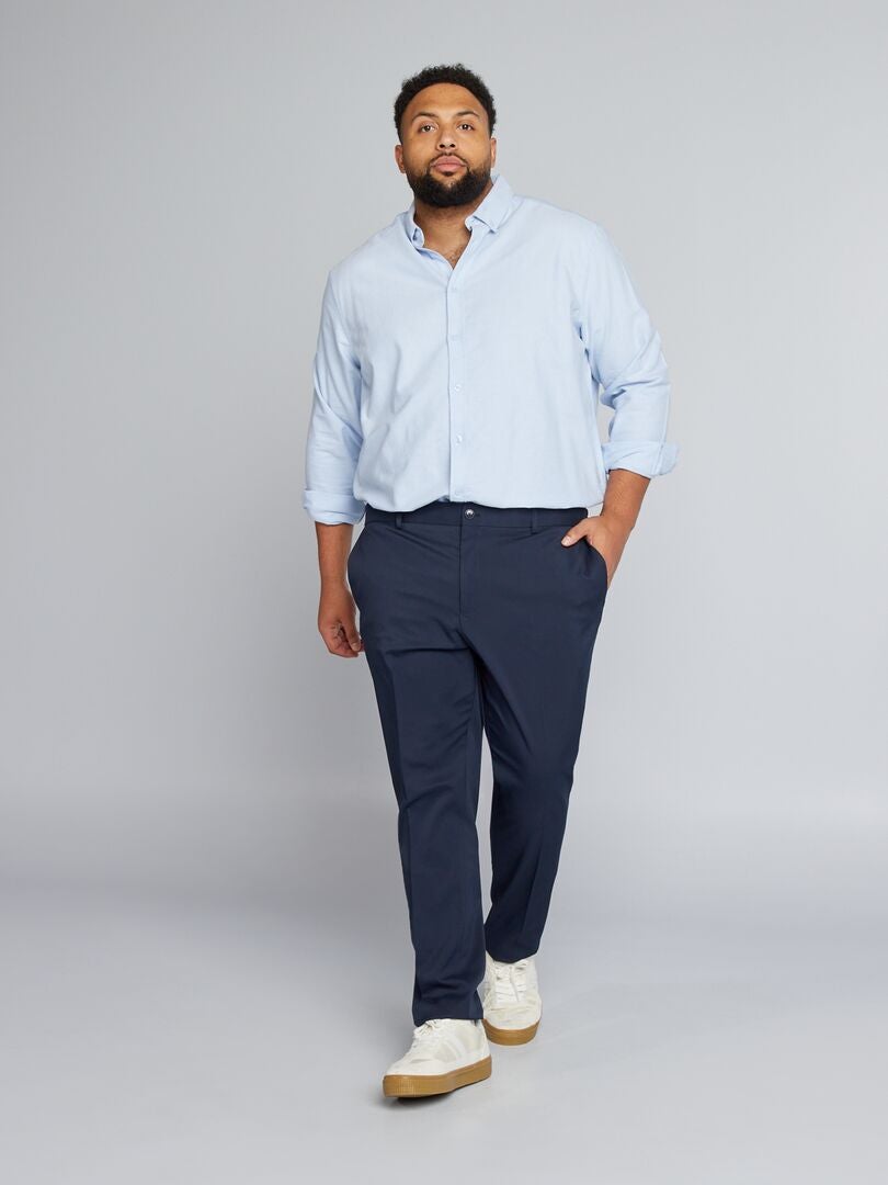 Nauwsluitende pantalon - blauw
