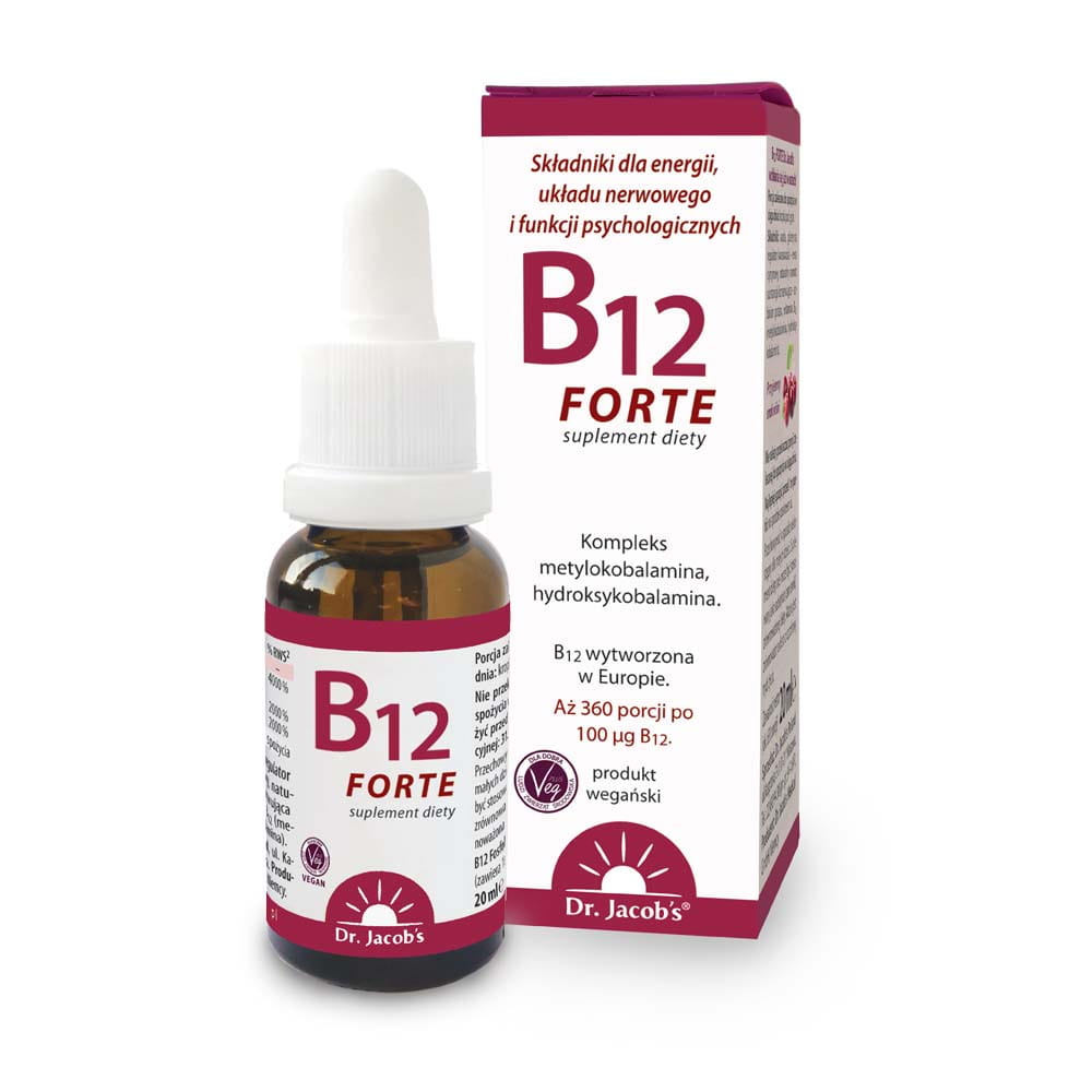 Dr. Jacobs B12 vitamīns Forte