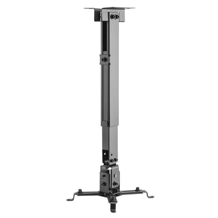 Soporte universal para proyector Toboli de 20 kg para techo/pared, brazo giratorio de 43-65 cm, soporte para pantalla de proyector.