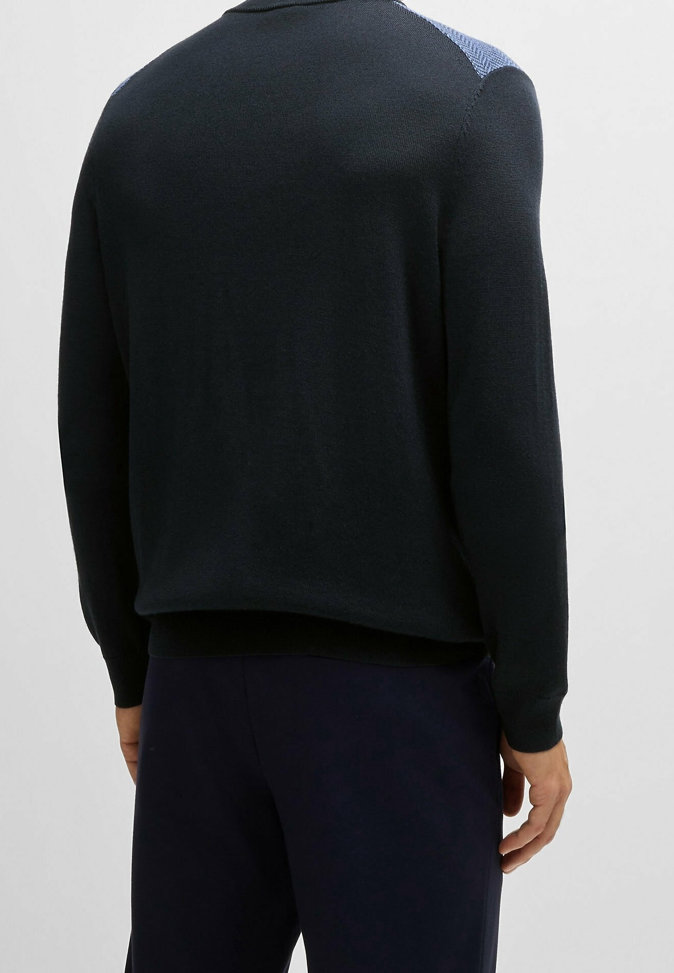 Pull BOSS - bleu foncé