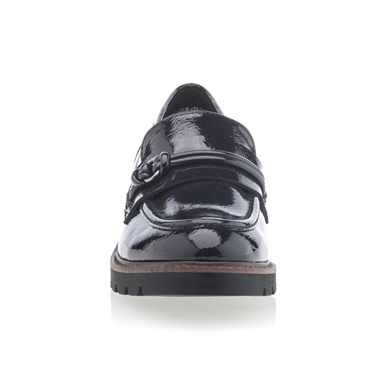 Blaue Damen-Loafer/Bootsschuhe