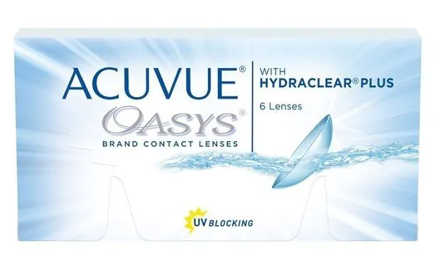 Acuvue Oasys, Soczewki kontaktowe dwutygodniowe, Moc -1.50