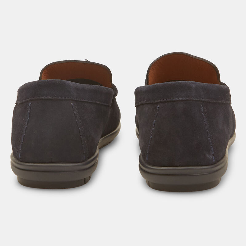 BATA Herrmockasin i mocka