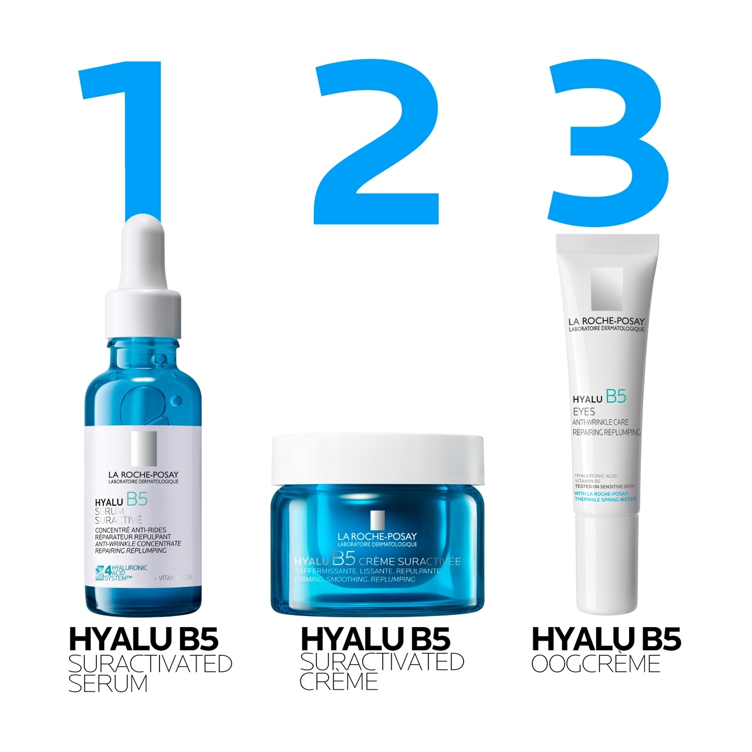 La Roche-Posay serum protiv starenja Hyalu B5 Suractivated Serum - 30 ml