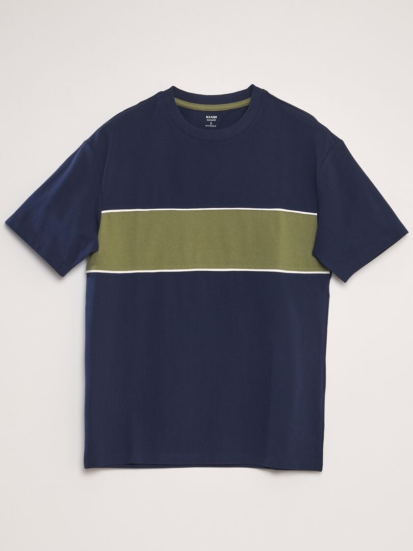 Camiseta de piqué de algodón - verde