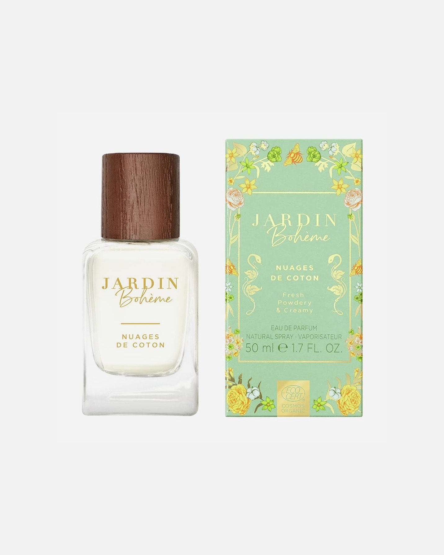Jardin Bohème parfemska voda Natural Fragrances Nuages de Coton parfemska voda - 50 ml