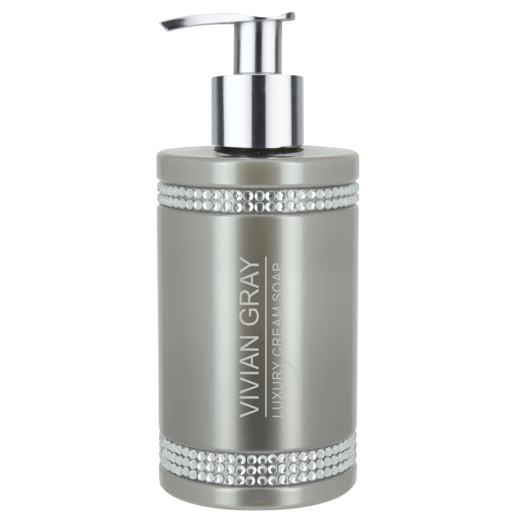 Vivian Grey Handseife Kristalle v Grau Creme Seife - 250 ml