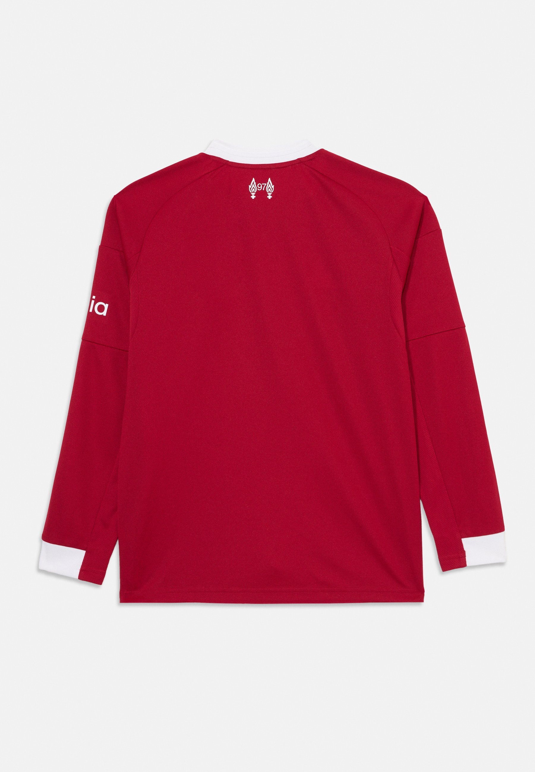 adidas Performance LIVERPOOL FC 25/26 THUISSHIRT MET LANGE MOUWEN VOOR KINDEREN - Shirt met lange mouwen - aardbeirood