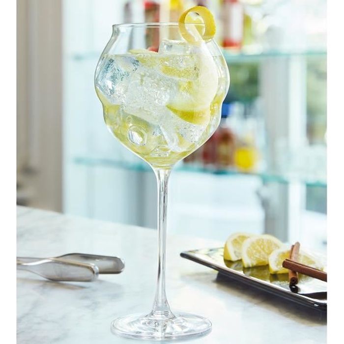 Macaron 60cl Wine Glasses - Chef&Sommelier - Ultra-Transparent Original Design Crystal