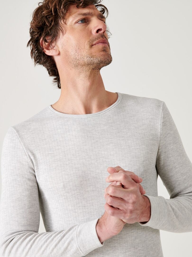 Camiseta 'Damart' Nivel 4 Thermolattice - GRIS