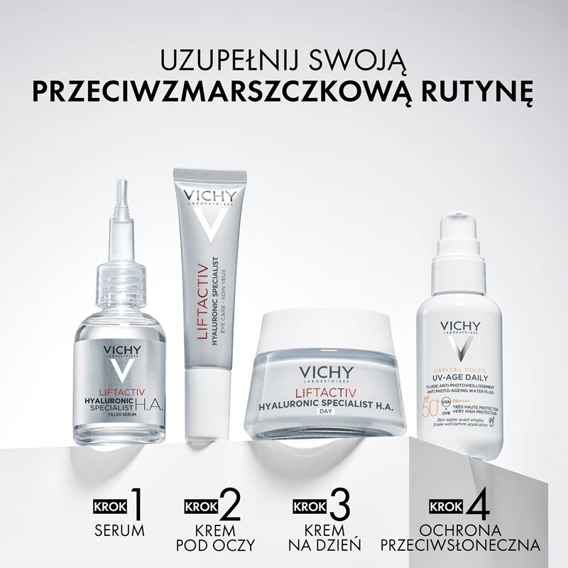 Vichy Liftactiv HA Anti-Wrinkle Firming Cream dnevna krema za lifting za suho in zelo suho kožo
