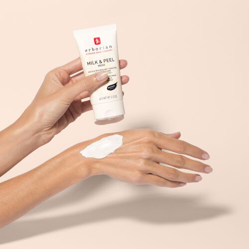 Masque au lait et à l'écorce