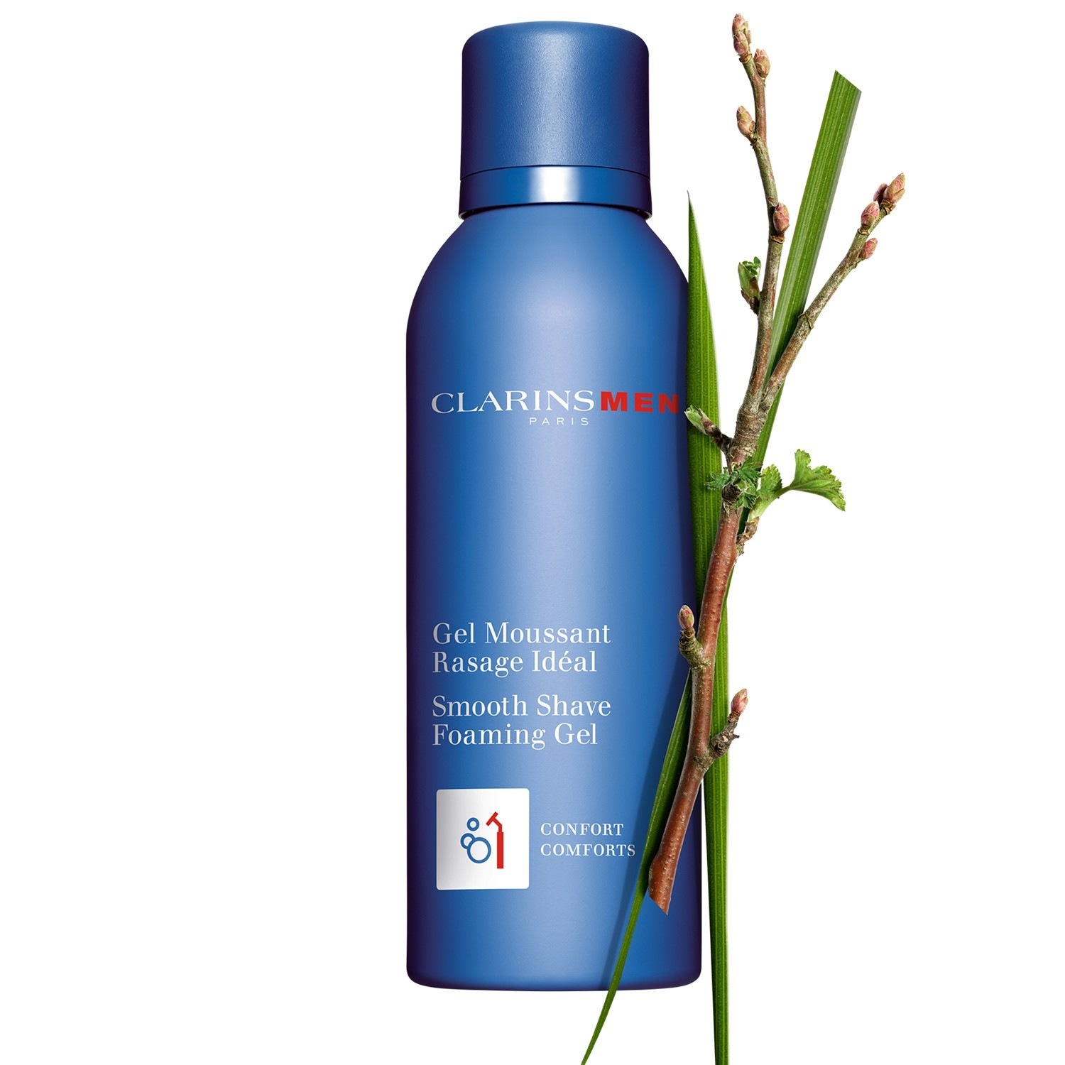 Gel à raser Clarins, Mousse à raser ClarinsMen Smooth - 150 ml