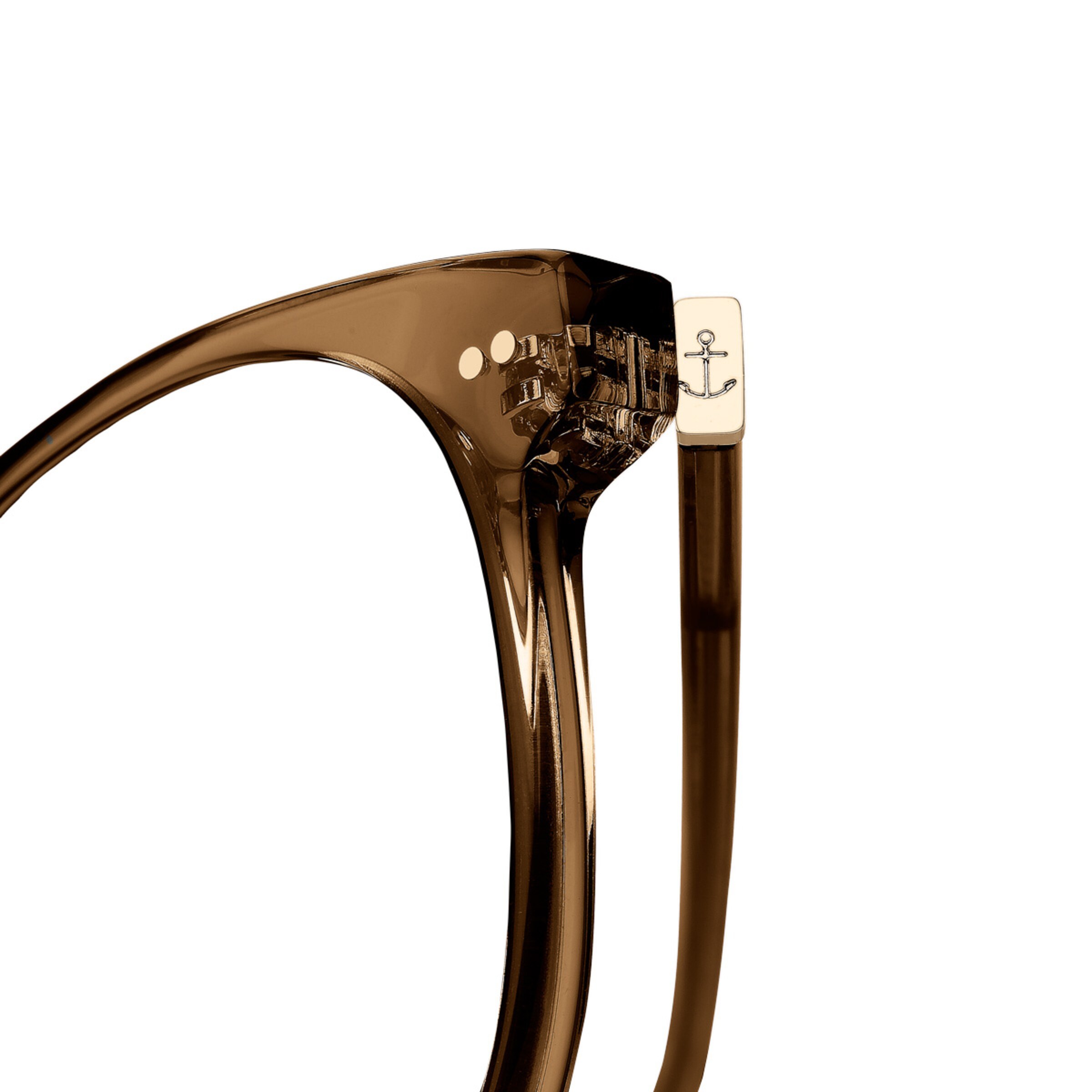 Nairobi Transparent Caramel avec verres correcteurs