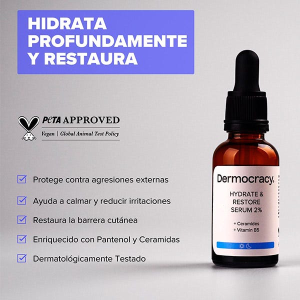 Ορός Ενυδάτωσης & Επανόρθωσης 2% | 30ML