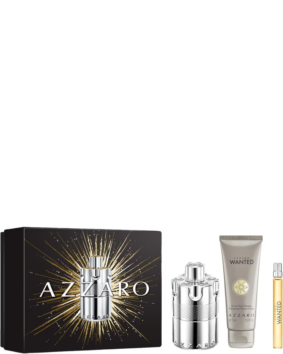 Set cadou de apă de parfum Wanted AZZARO