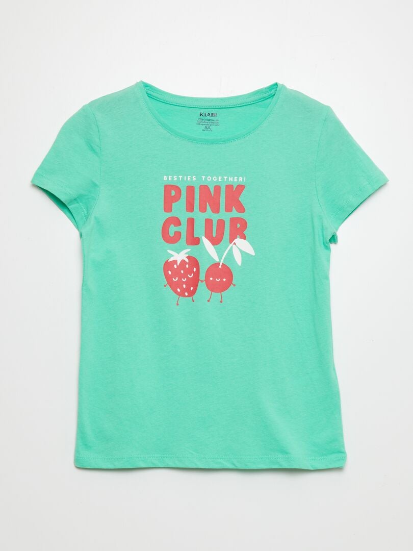 Set van 3 bedrukte T-shirts - WIT