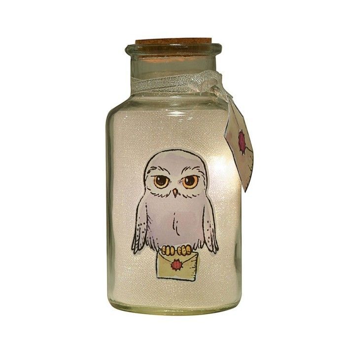 HARRY POTTER - HEDWIG - LINTERNA CON LUZ - 17 CM WIDDOP WB199