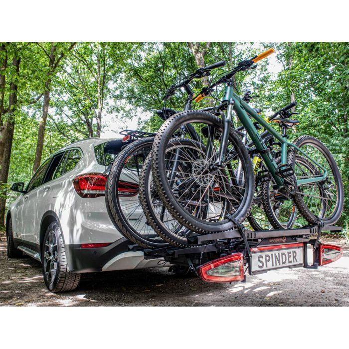 Porta furgoneta deslizante para 3 bicicletas Spinder SL3