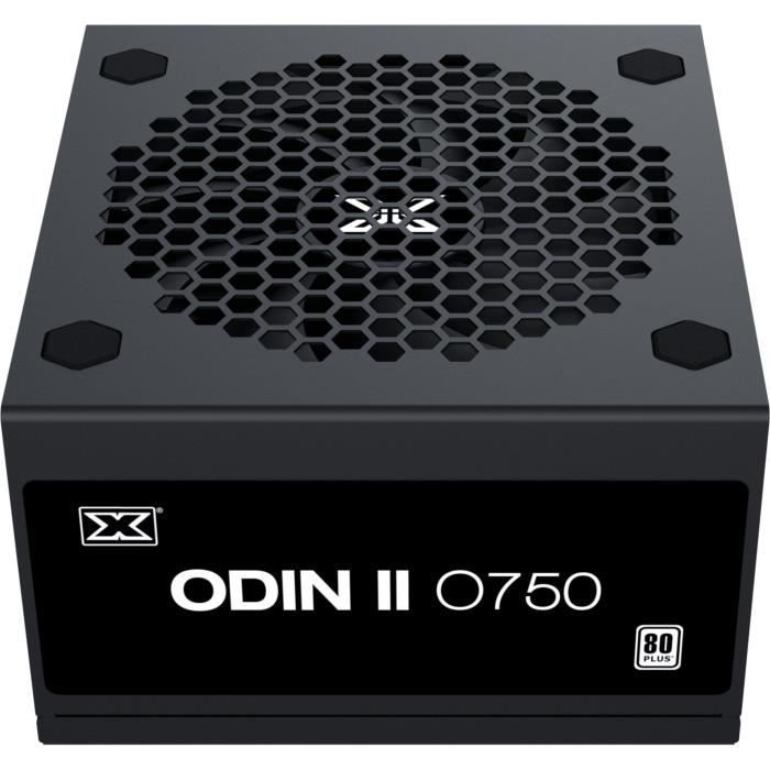 PC Power Supply - XIGMATEK - Odin II O750 - 750W - 80 Plus - Non-Modular - 120mm Fan - Black