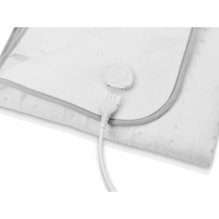 Surmatelas chauffant MEDISANA HU 666 lavable 1 place 3 niveaux de températures arrêt automatique 150x80cm