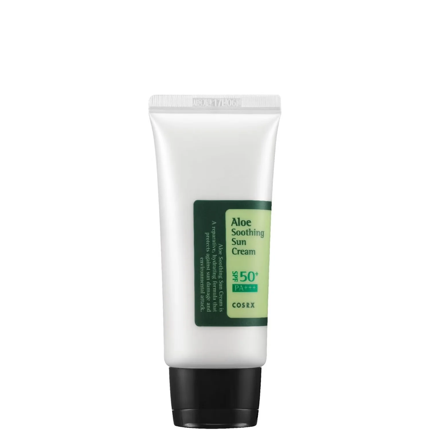 Viso Aloe Soothing Sun Cream SPF50+ PA+++ - Solare viso alta prot., Crema viso giorno lenitiva