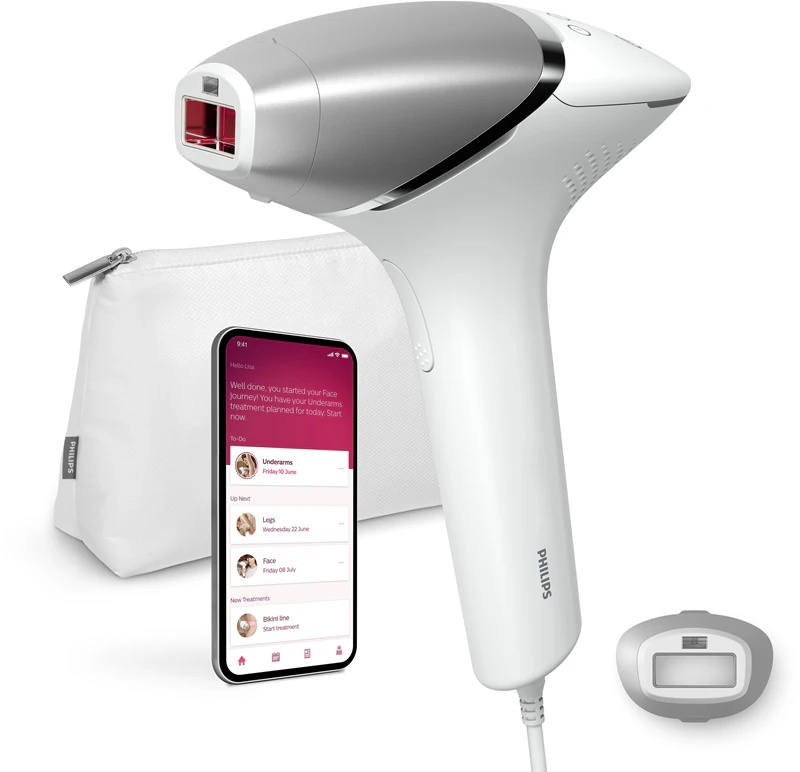 Philips Lumea IPL 8000 BRI940/00 inteligentna naprava za odstranjevanje dlak IPL