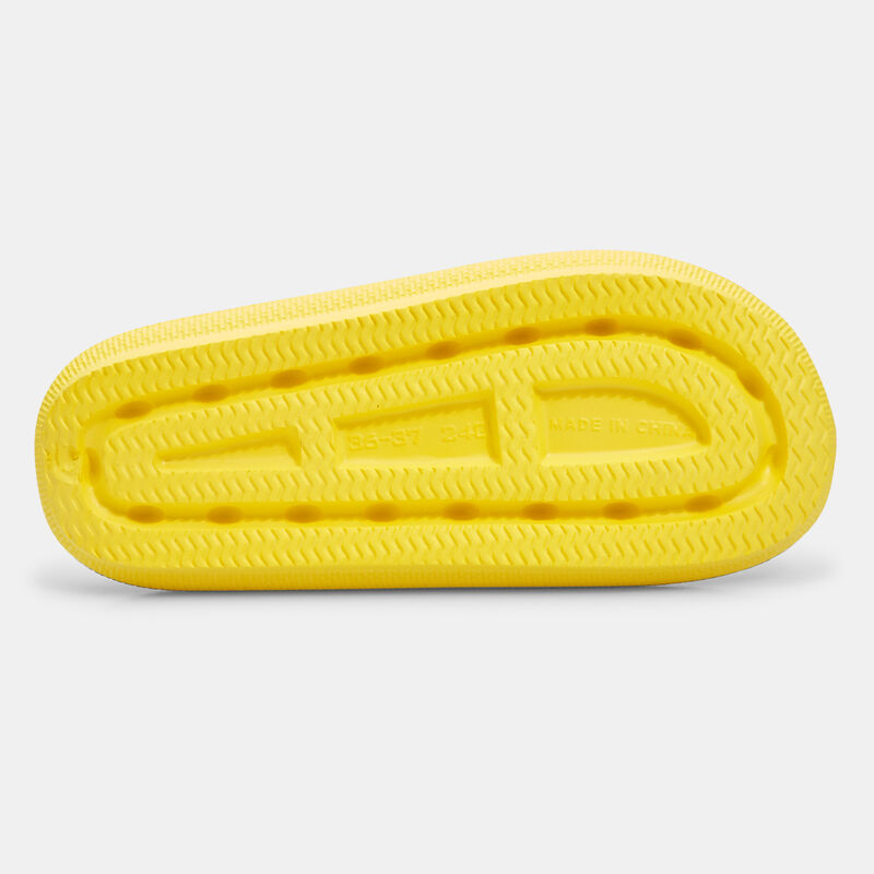 Damesplateauslippers met bandjes