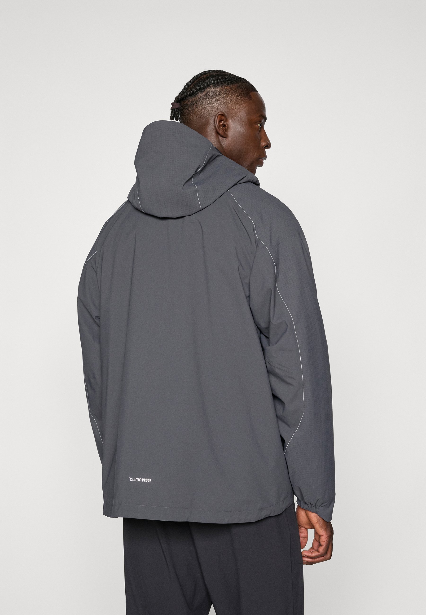 Kurtka outdoorowa Adidas Terrex - antracytowa