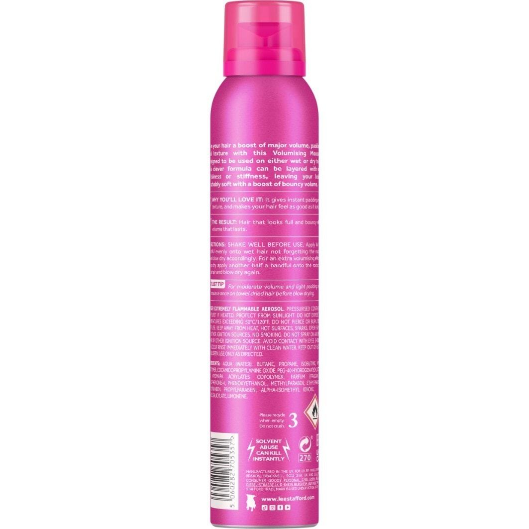 Lee Stafford pena za lase Double Blow Mousse - 200 ml