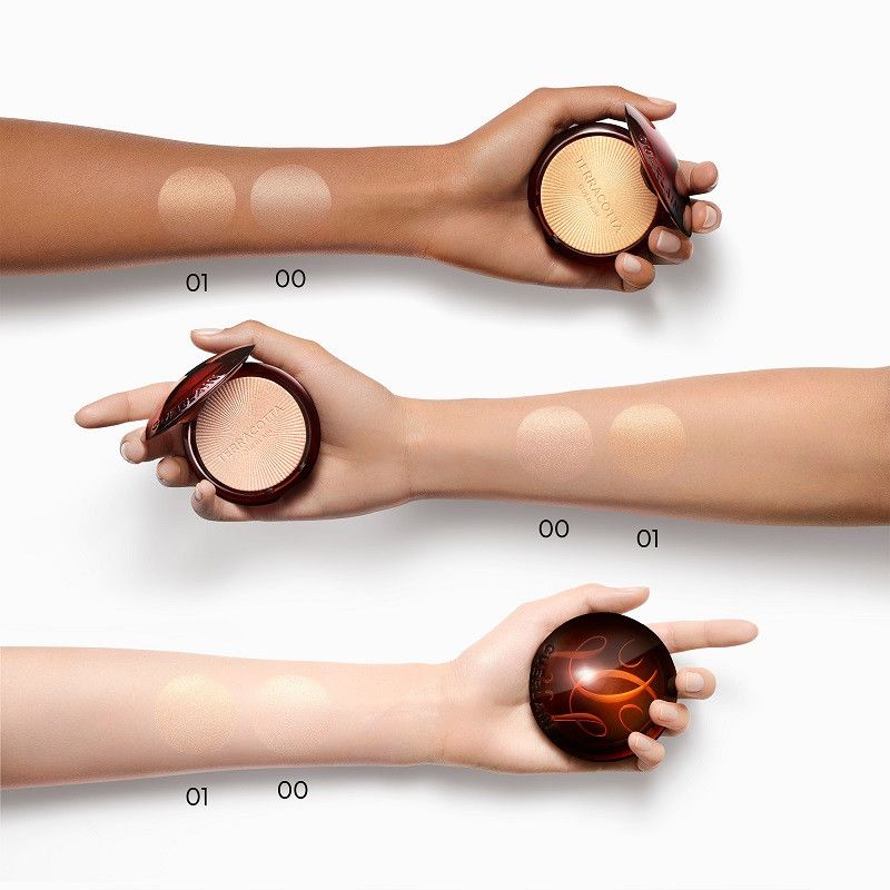 Terakotas Luminizer kompaktais pūderis Luxury Illuminators