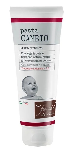 Crème protectrice aux flocons de riz, crème pour le change 100 ml
