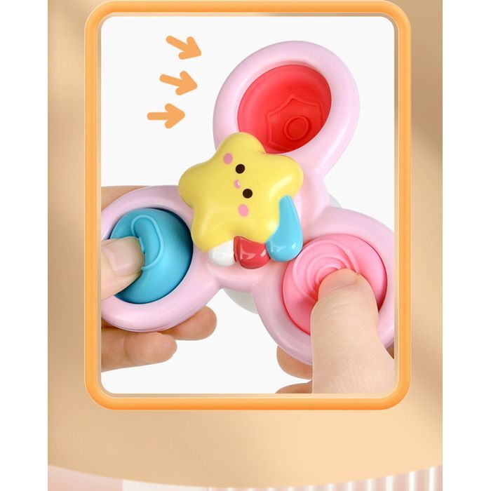 Juguete de actividades - XVX - Juguete de mesa - 3 piezas - Multicolor - Desarrollo sensorial del bebé