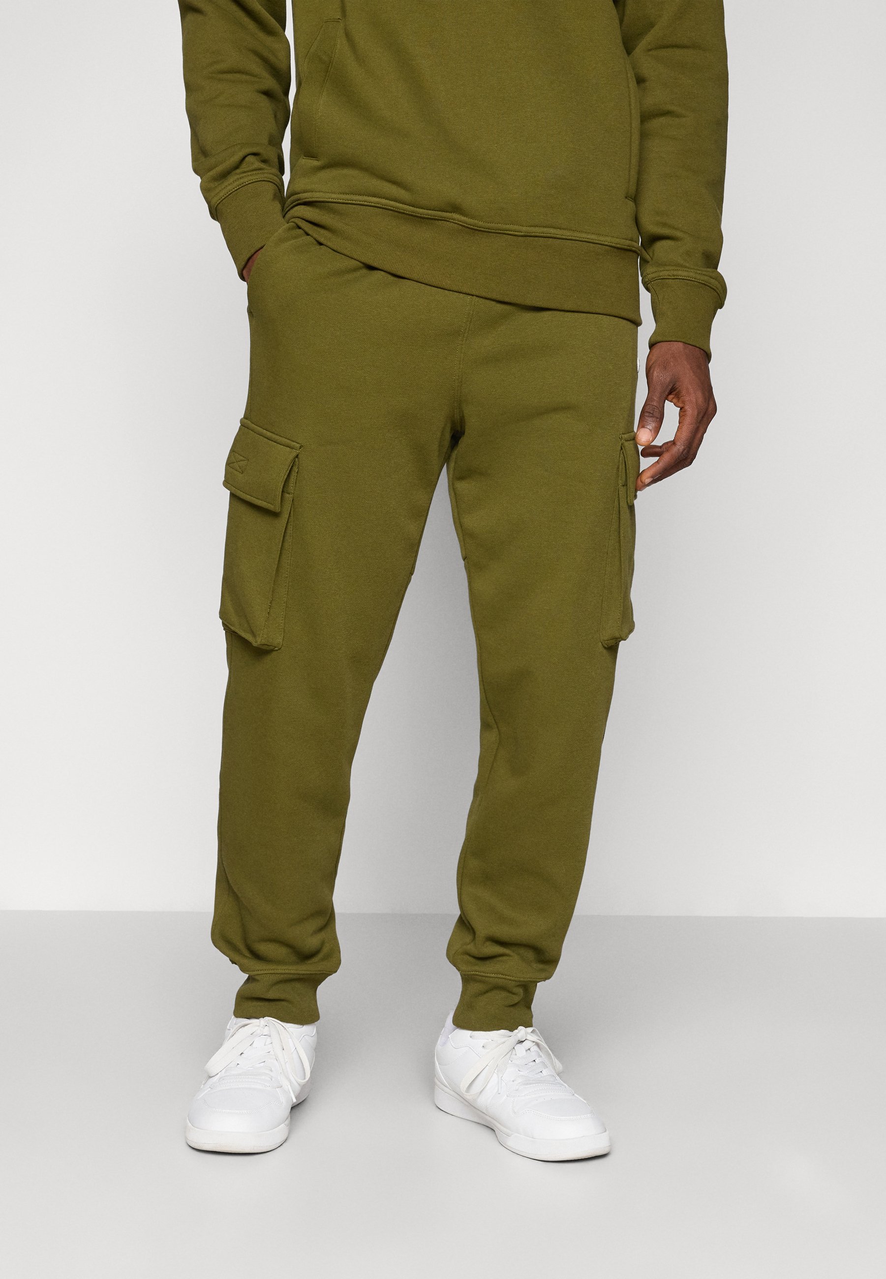 Champion ICONS CUFF - Pantaloni cargo - kaki