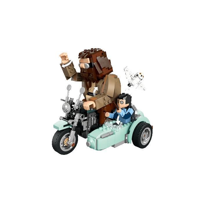 LEGO Harry Potter 76443 La balade en moto de Hagrid™ et Harry Cadeaux Jouets Objets de collection 9+