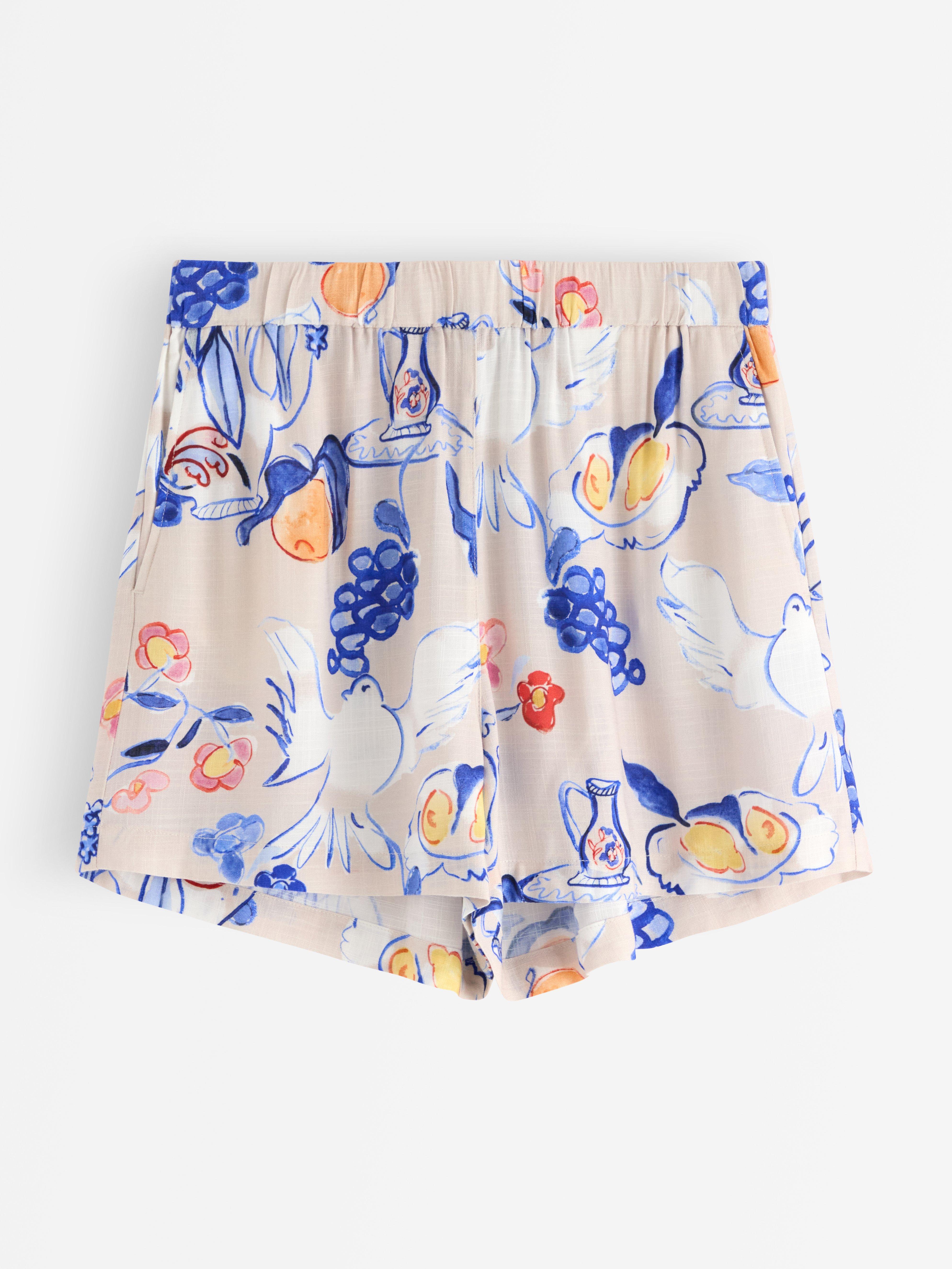 Pantalones cortos beige