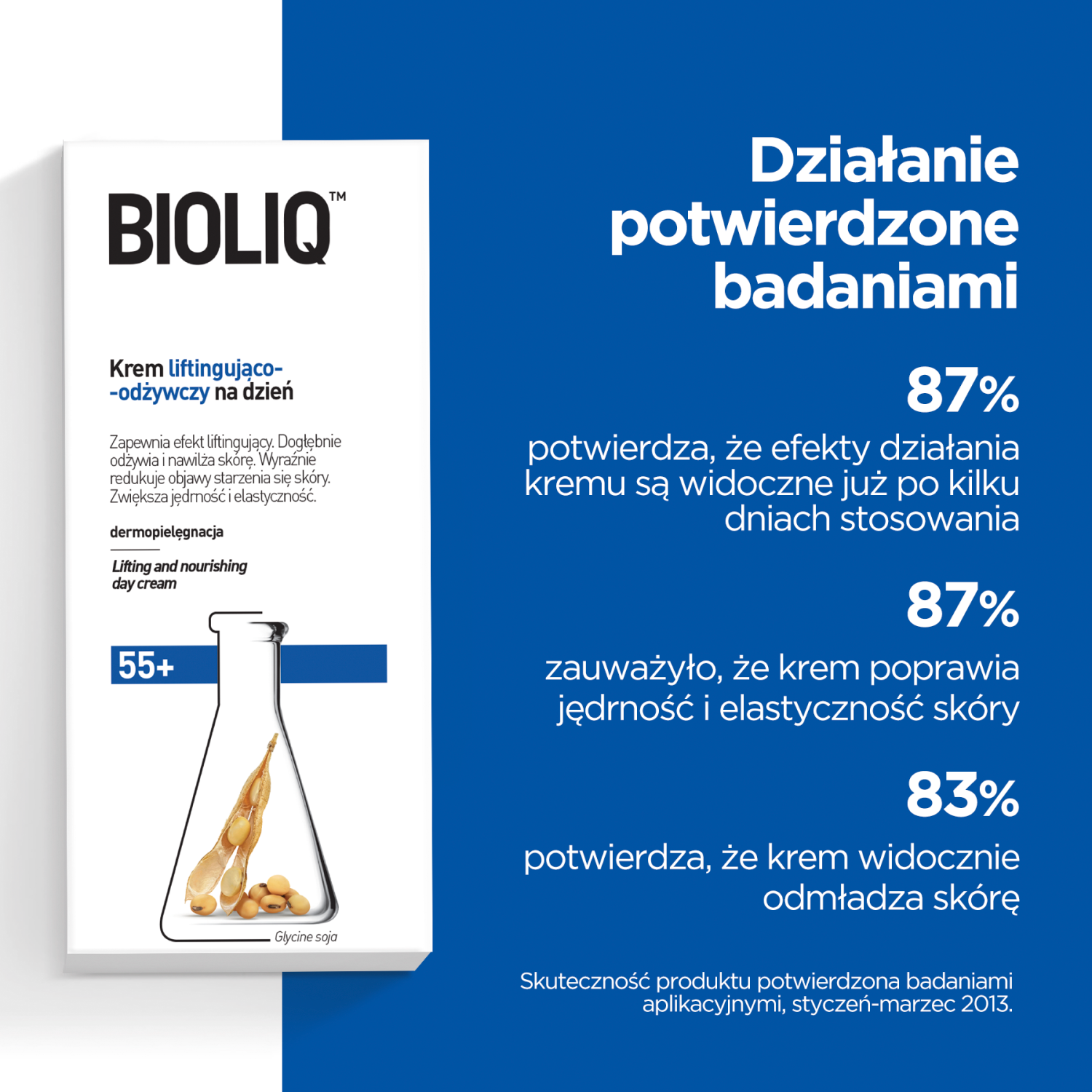 Bioliq lyftande och närande dagkräm 55+ 50ml 55+