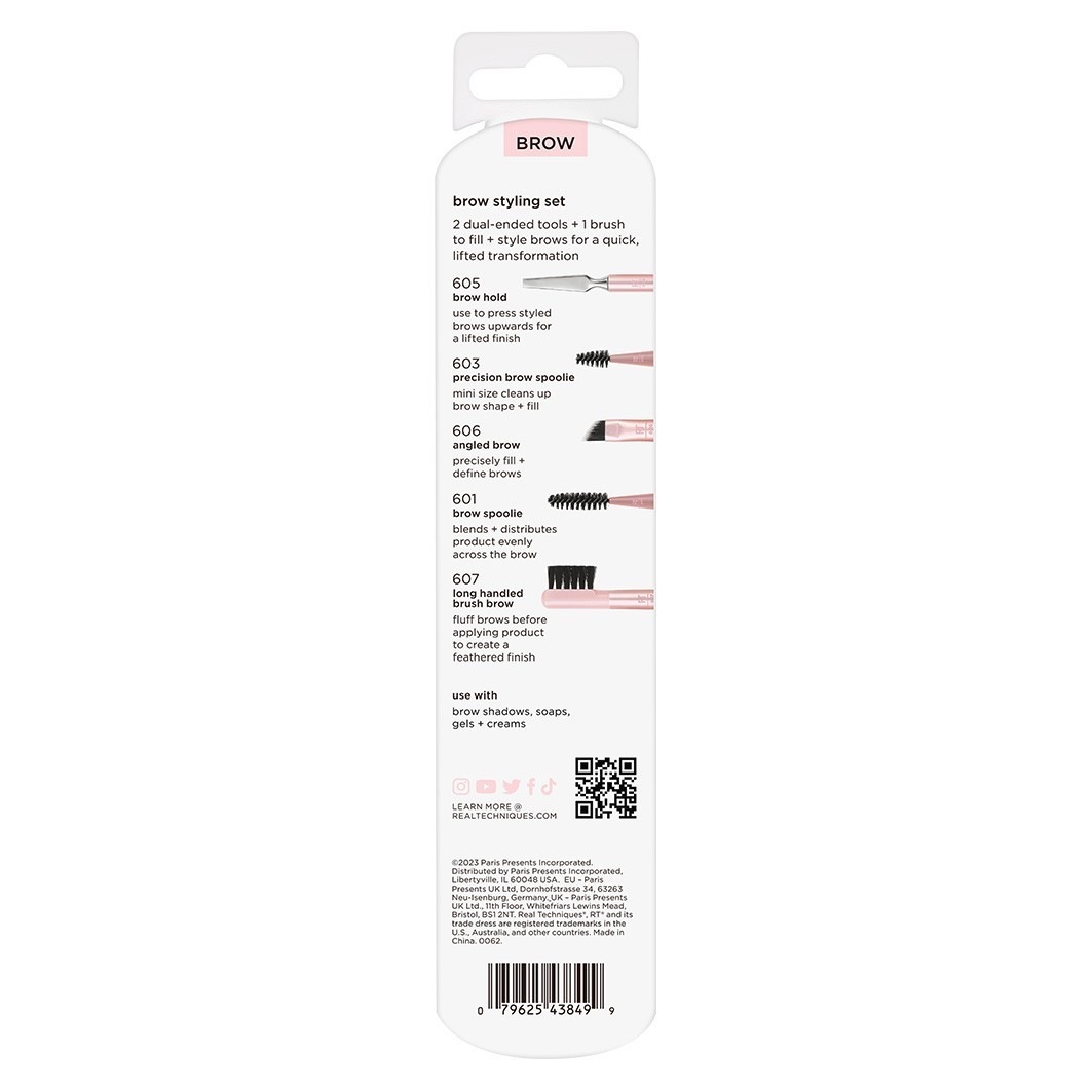 Real Techniques Brow Bar Brow Styling Set