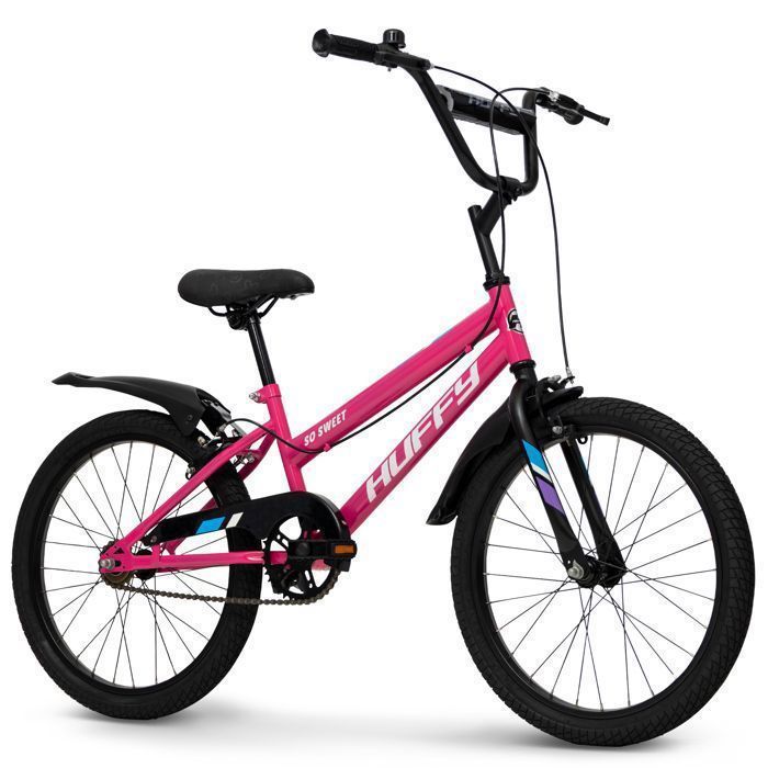 Kinderfiets – Zo schattig – 20 inch wielen – Leeftijd 6 tot 11 jaar – Velgremmen – Roze – HUFFY product