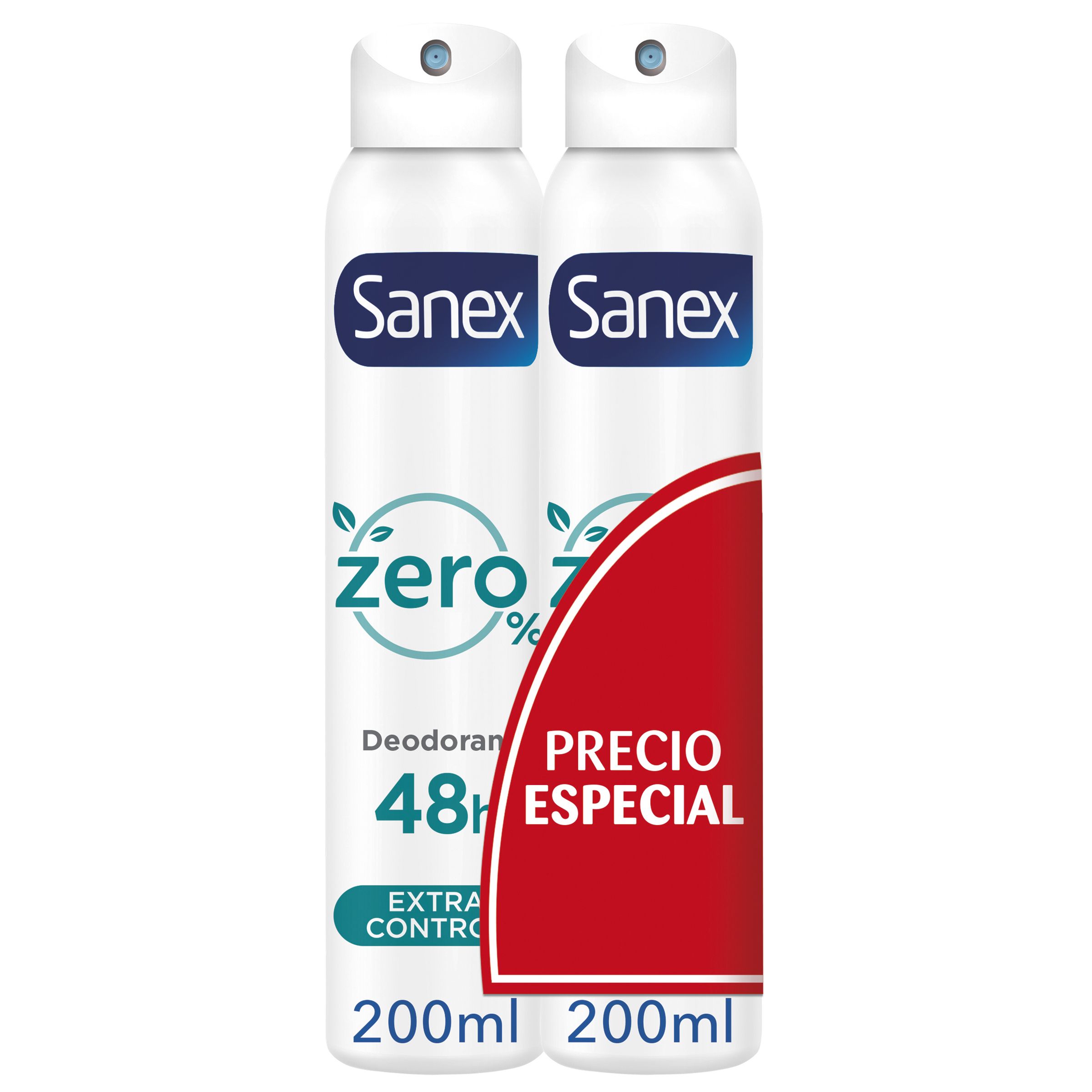 „Zero % Extra Control“ 48 val. apsaugos purškiamas dezodorantas Dezodorantai be aliuminio