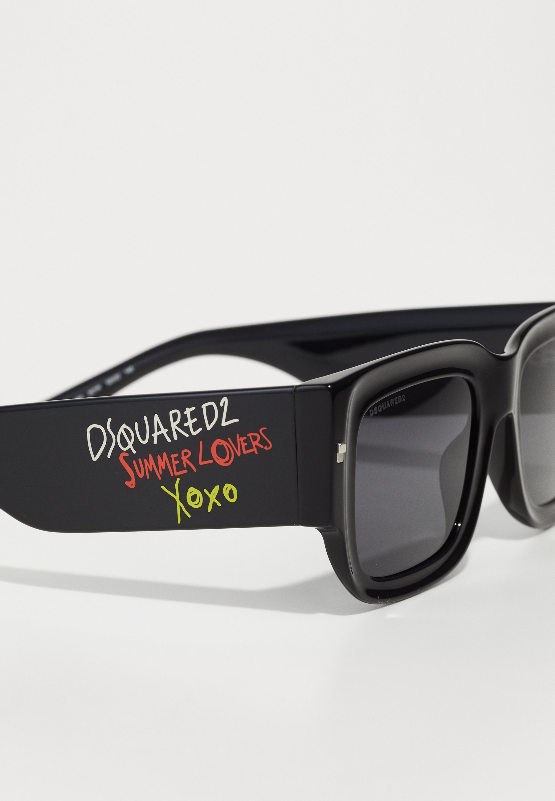 Lunettes de soleil unisexes Dsquared2 - noires