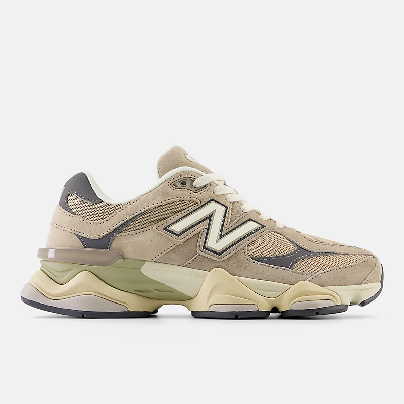 Unisex 9060 - Driftwood z Mindful Grey i Castlerock