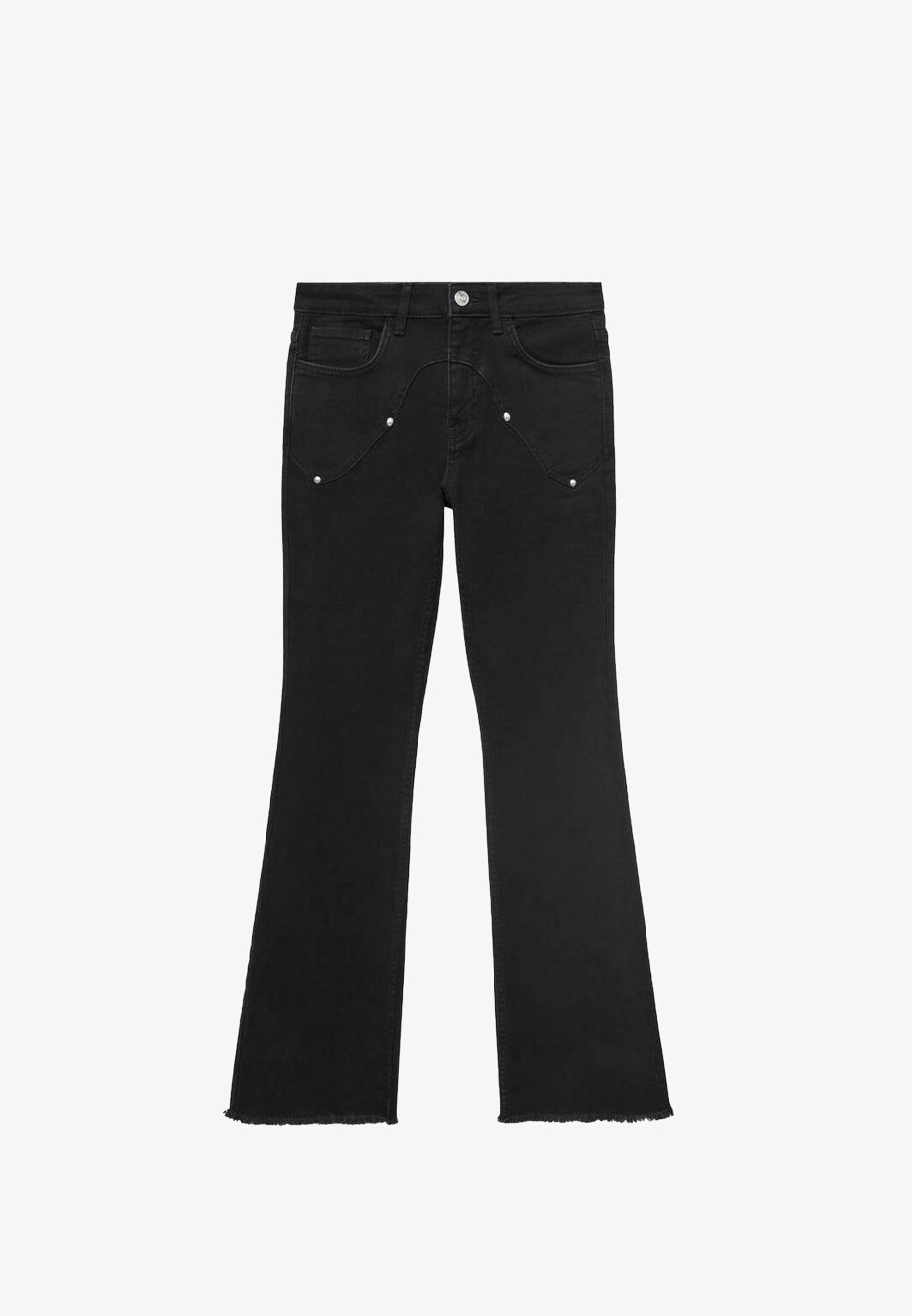 Mango Kids TEEN - Bootcut-Jeans - schwarzer Denim