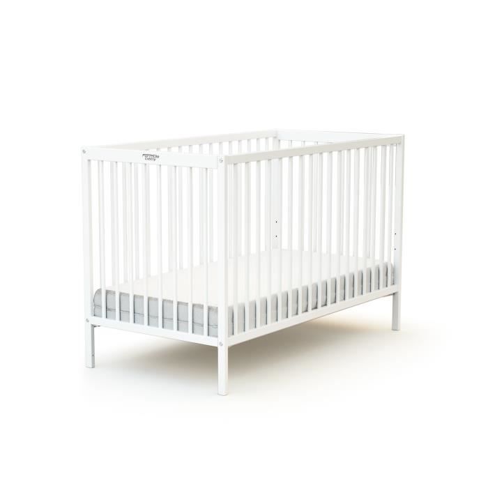FORMULA BABY wooden cot - 60 x 120 cm - adjustable to 3 heights