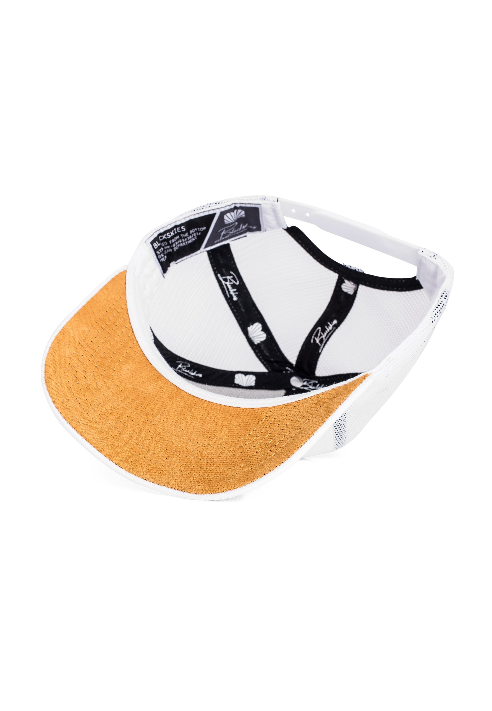 Blackskies Trucker-Set (2er-Pack) – Kappe – weiß